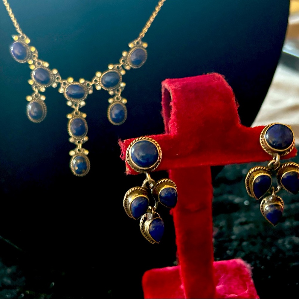Lapis & Sterling Silver